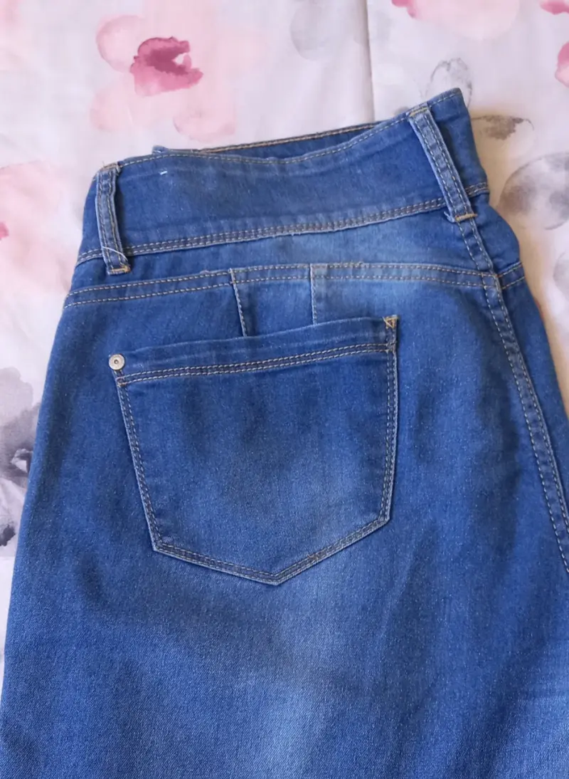 Jeans Sybilla Talla 44 Azul - 2