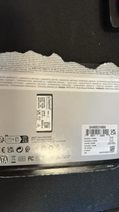 Disco SSD Kingston 480GB nuevo - miniatura 2