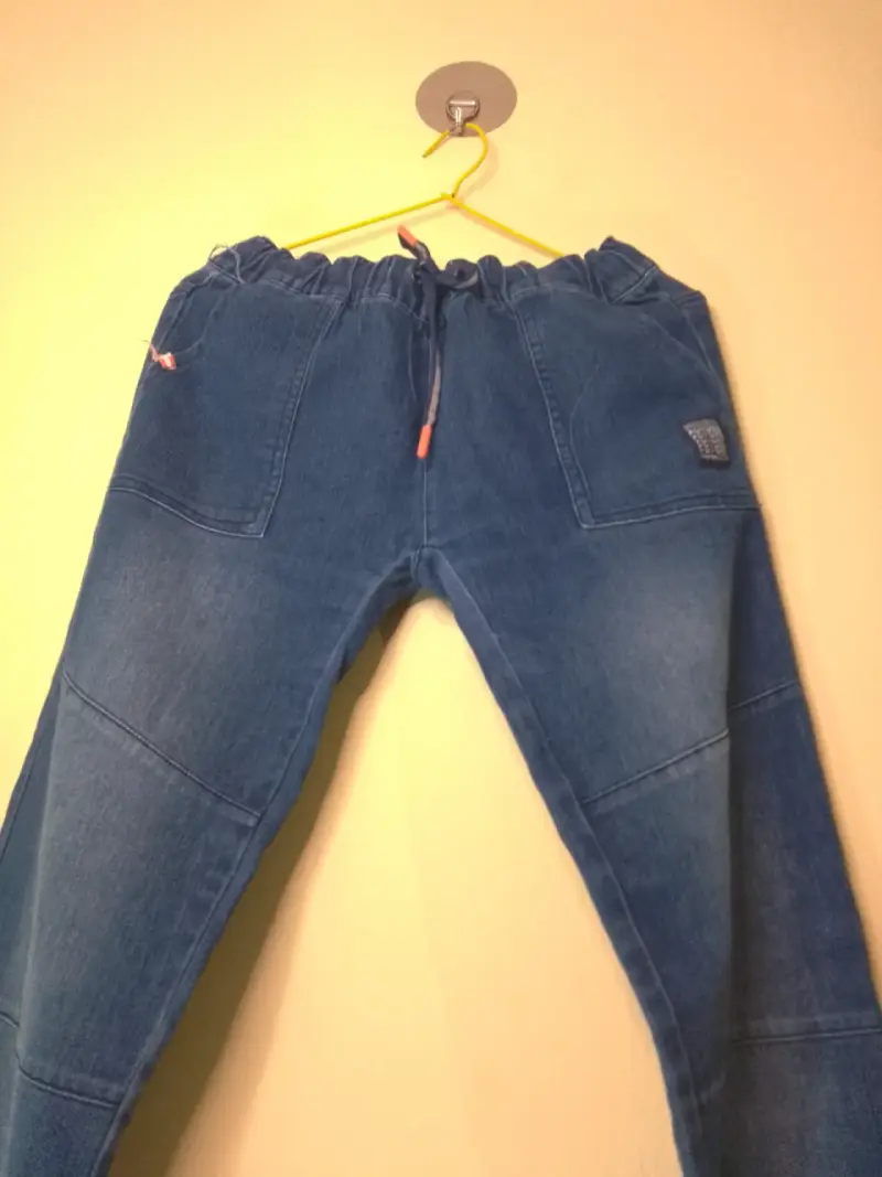 Pantalones de mezclilla azul para niños - 2