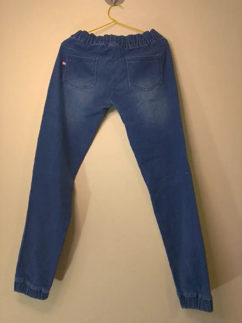 Pantalones de mezclilla azul para niños - 3