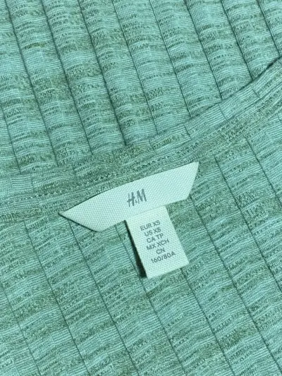Polera XS de canalé H&M - miniatura 2