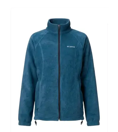 Chaqueta polar Columbia azul para mujer - miniatura 2