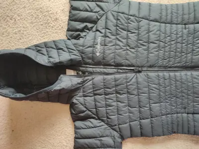 Chaqueta Columbia con capucha Omni-Heat gris - miniatura 1