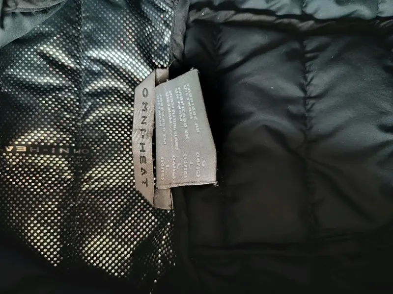 Chaqueta Columbia con capucha Omni-Heat gris - 2