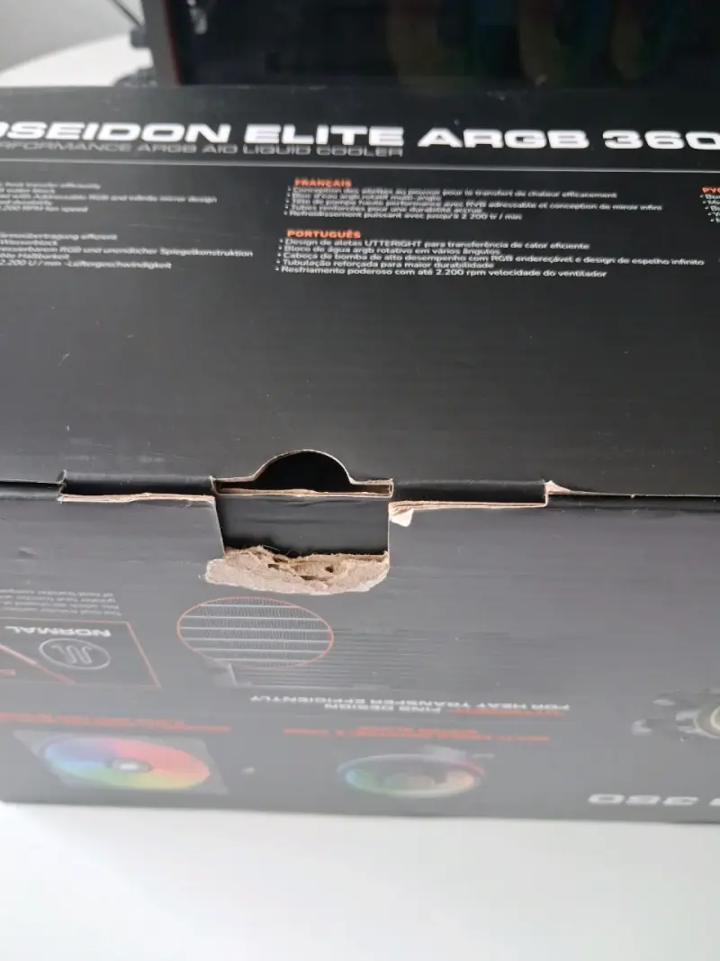 Enfriador Líquido ARGB Cougar Poseidon Elite 360 - 3