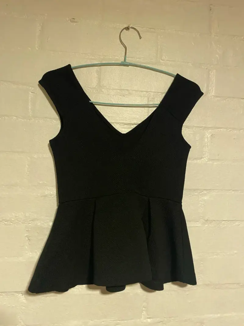 Blusa negra H&M 34 - 1