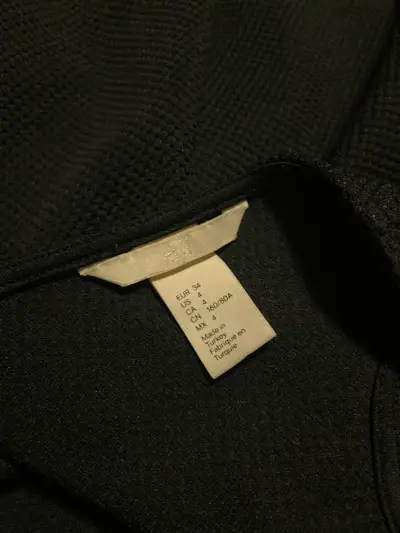 Blusa negra H&M 34 - miniatura 2