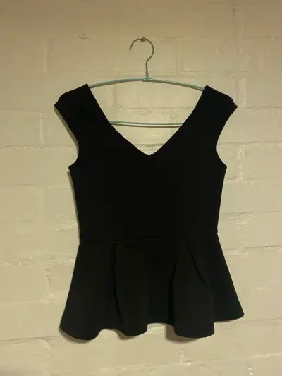 Blusa negra H&M 34 - miniatura 3