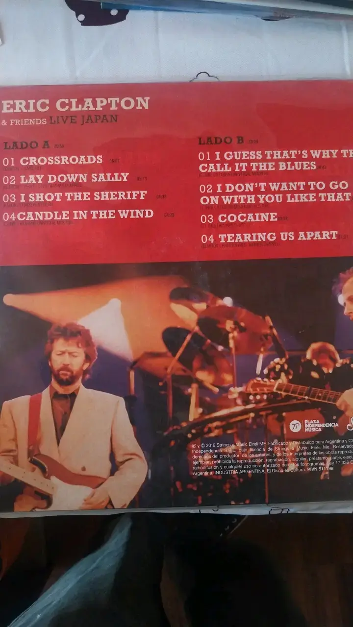 Vinilo Eric Clapton & Friends Live Japan - 2