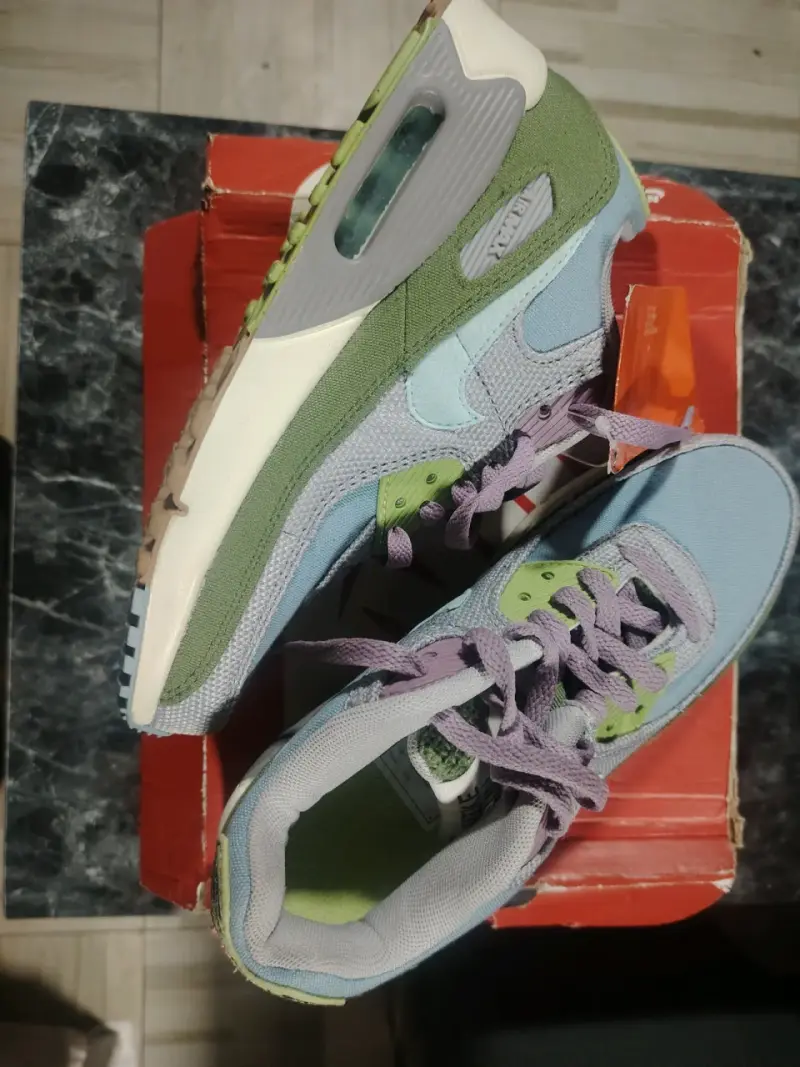Zapatillas Nike Air Max 90 Mujer Multicolor - 4