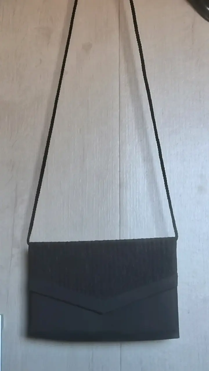 Cartera de mano negra elegante - 2