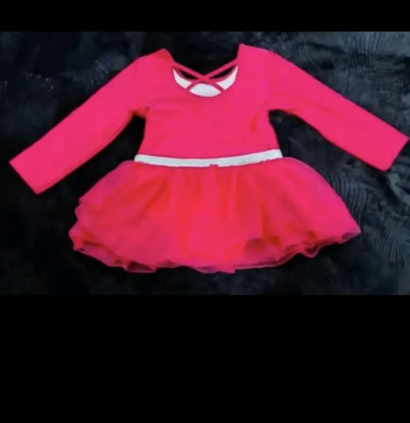 Vestido infantil Minnie Mouse rojo con tul - 2