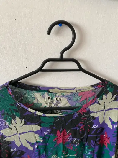 Polera floral de mujer Ellus talla L - miniatura 3