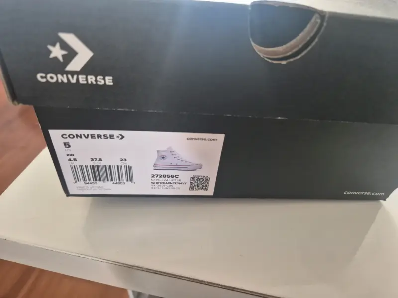 Zapatillas Converse All Star Blancas Talla 37.5 - 3