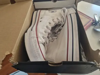 Zapatillas Converse All Star Blancas Talla 37.5 - miniatura 4