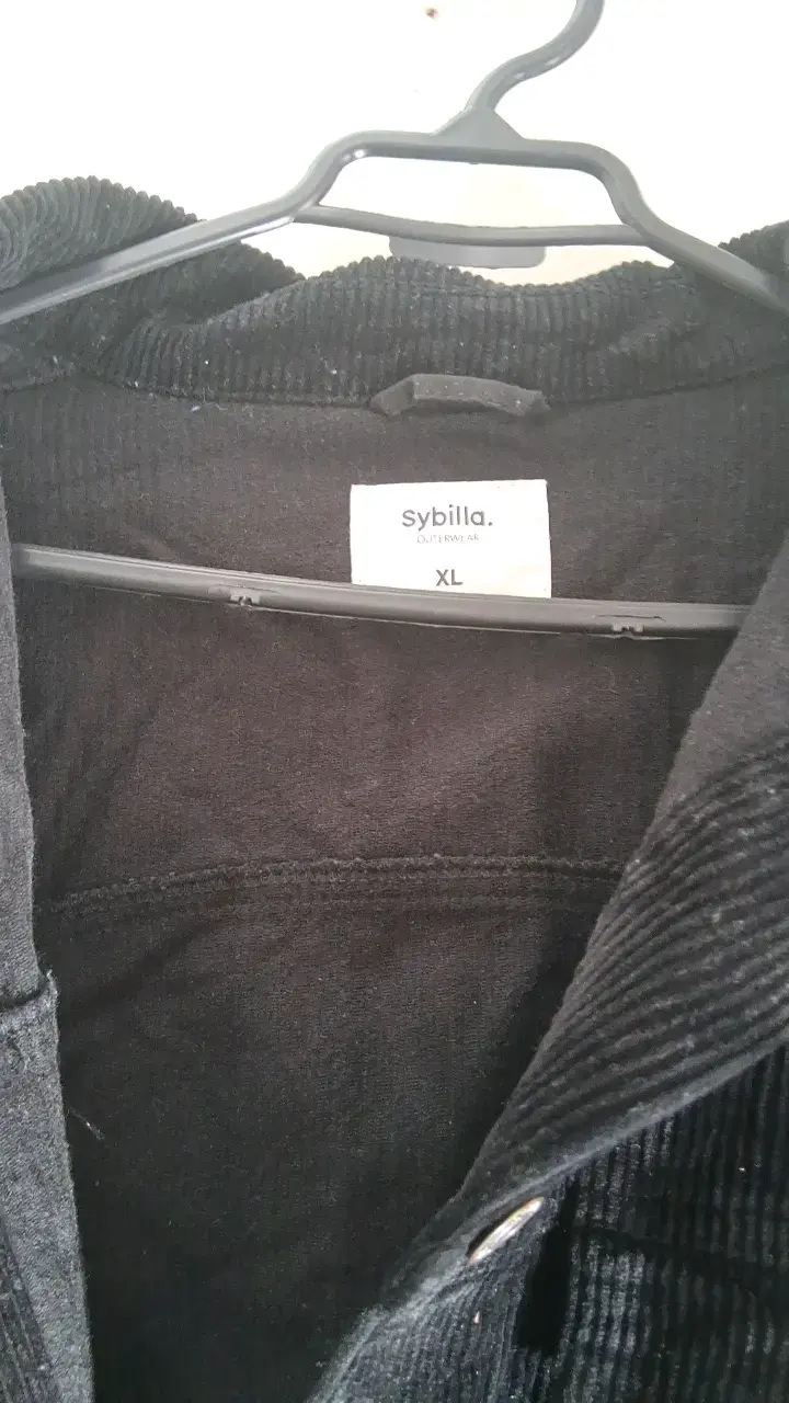 Chaqueta de pana negra Sybilla XL - 3