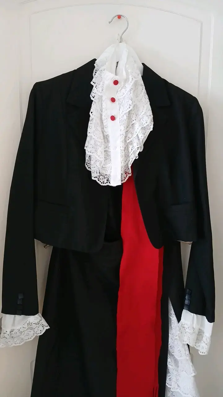 Traje de Huasa elegante con pechera y faja - 3