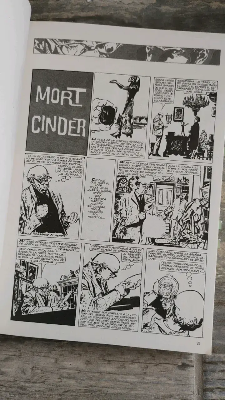 Libro Mort Cinder de Oesterheld y Breccia - 6
