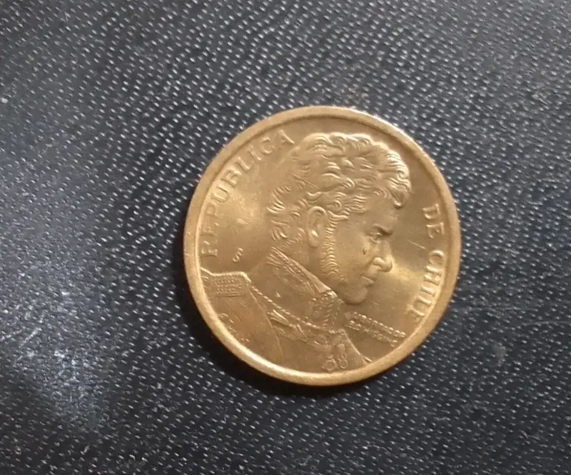Moneda de 5 pesos chilenos de 1992 - 2