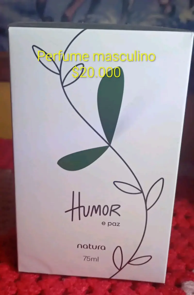 Perfume masculino Natura Humor e Paz 75ml