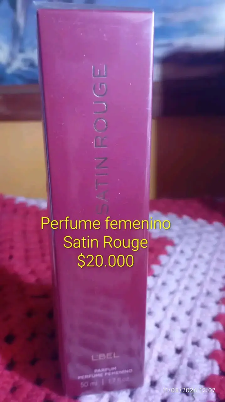 Perfume femenino Satin Rouge 50 ml