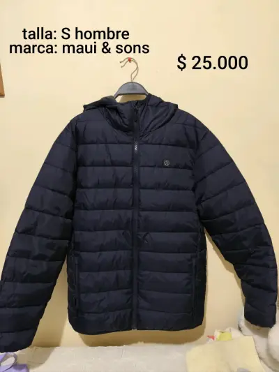 Chaqueta acolchada azul marino maui&sons - miniatura 1