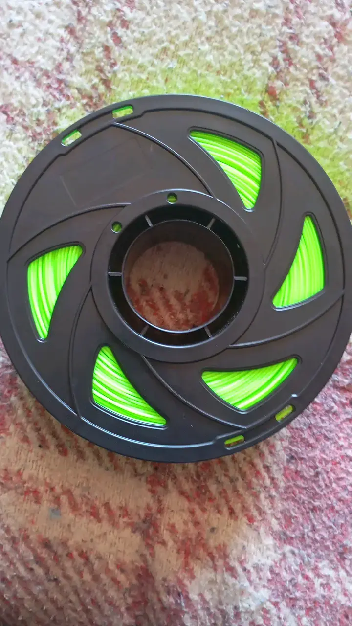 Filamento PLA+ verde fluorescente Tronxy 1kg - 2