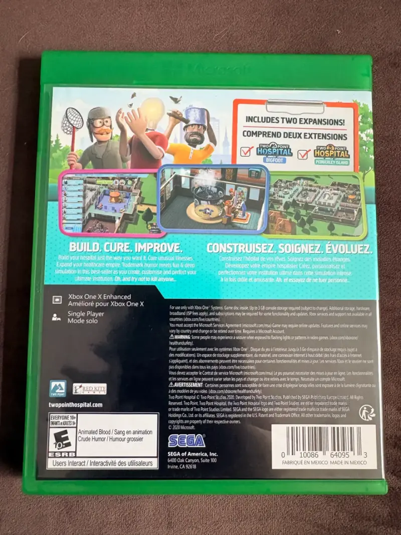 Juego Two Point Hospital para Xbox One con expansiones - 3