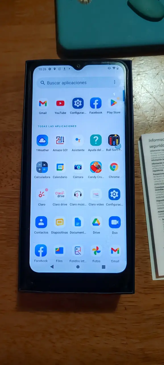 Smartphone Motorola Moto G50 5G con caja y cargador - 2