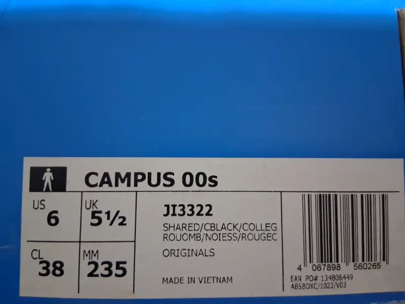 Zapatillas Adidas Campus 00s burdeos - 2