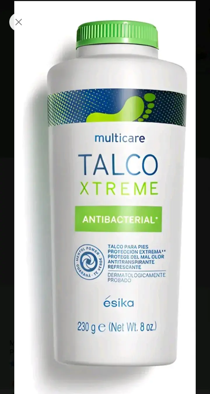 Talco Antibacterial Multicare Ésika 230g