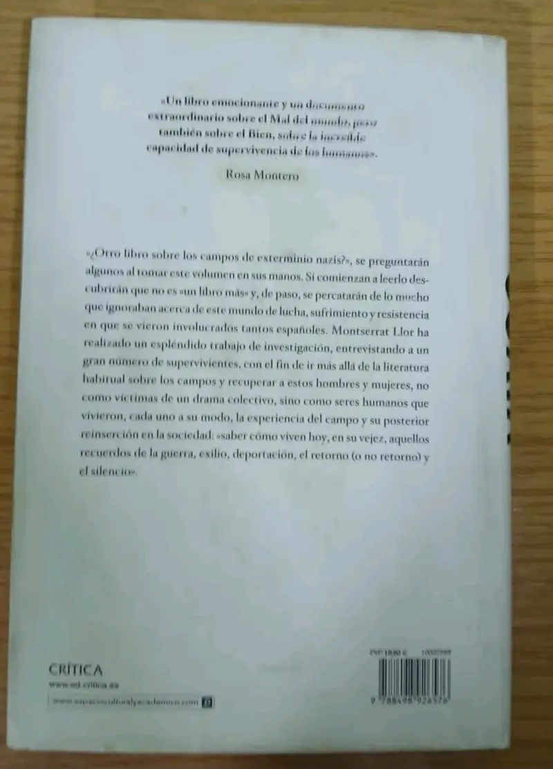 Libro 'Vivos en el Averno Nazi' de Montserrat Llor - 2