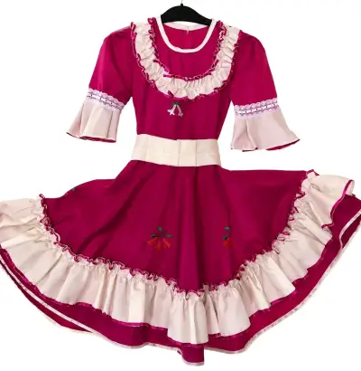 Vestido de Huasa Talla 10 - miniatura 1