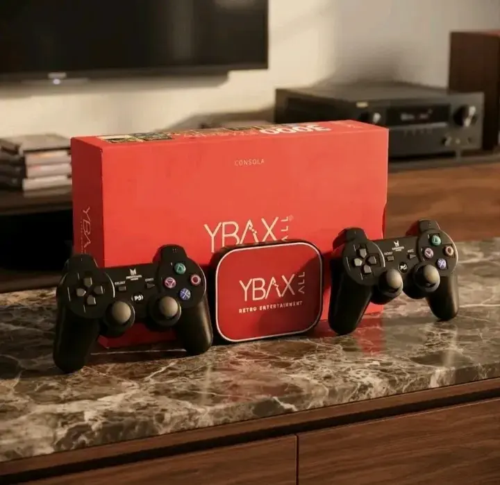 Consola retro YBAX All con dos controles - 3