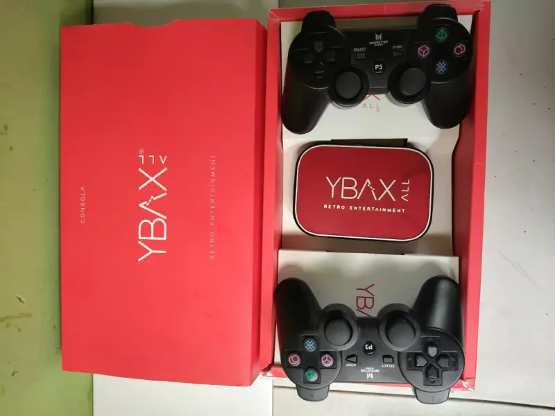 Consola retro YBAX All con dos controles - 5