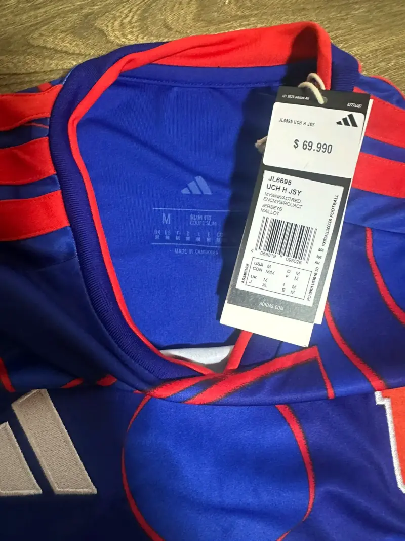 Camiseta Universidad de Chile Adidas 2023 - 3
