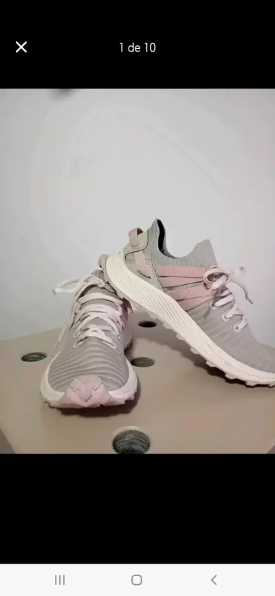 Zapatillas Merrell N°37 color gris y rosa - miniatura 2