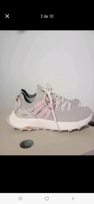 Zapatillas Merrell N°37 color gris y rosa - miniatura 3