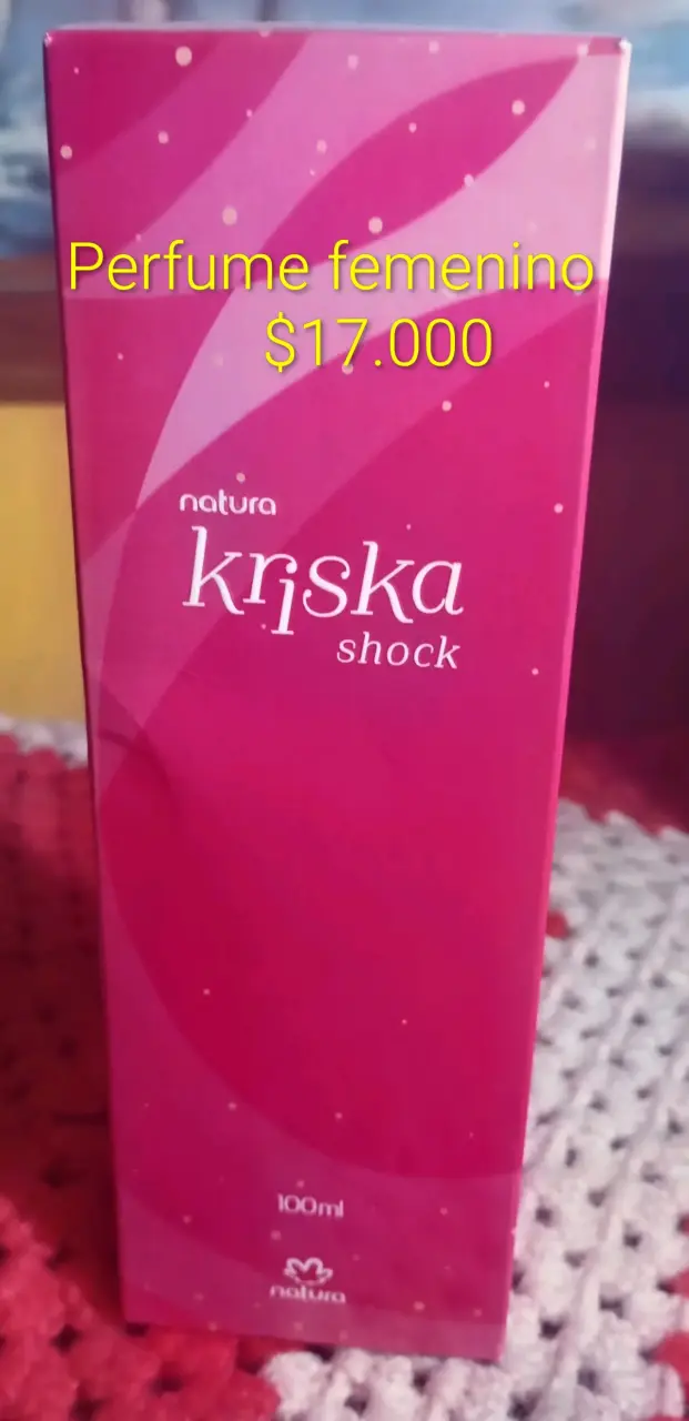 Perfume femenino Natura Kriska Shock 100ml