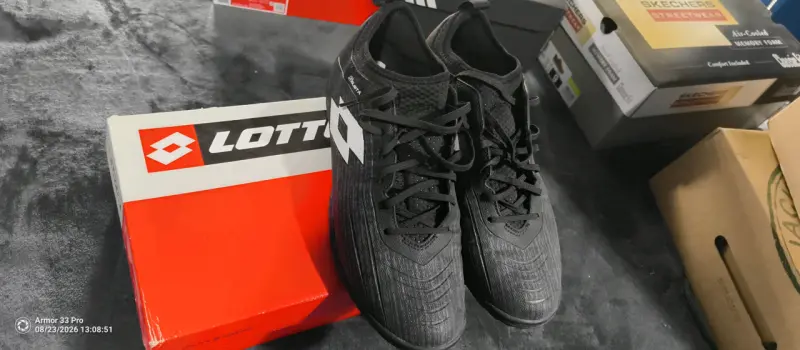 Zapatillas deportivas negras Lotto para hombre - 2