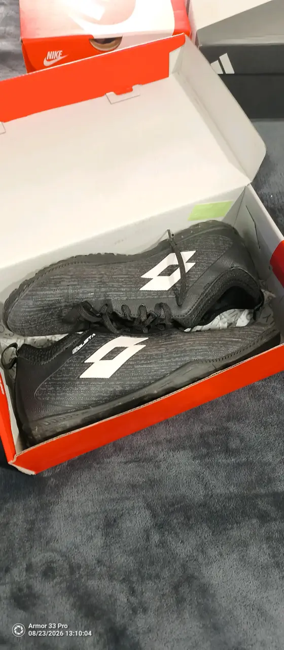 Zapatillas deportivas negras Lotto para hombre - 3