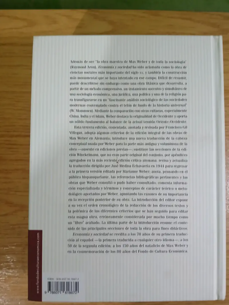 Libro Economía y Sociedad de Max Weber - 2