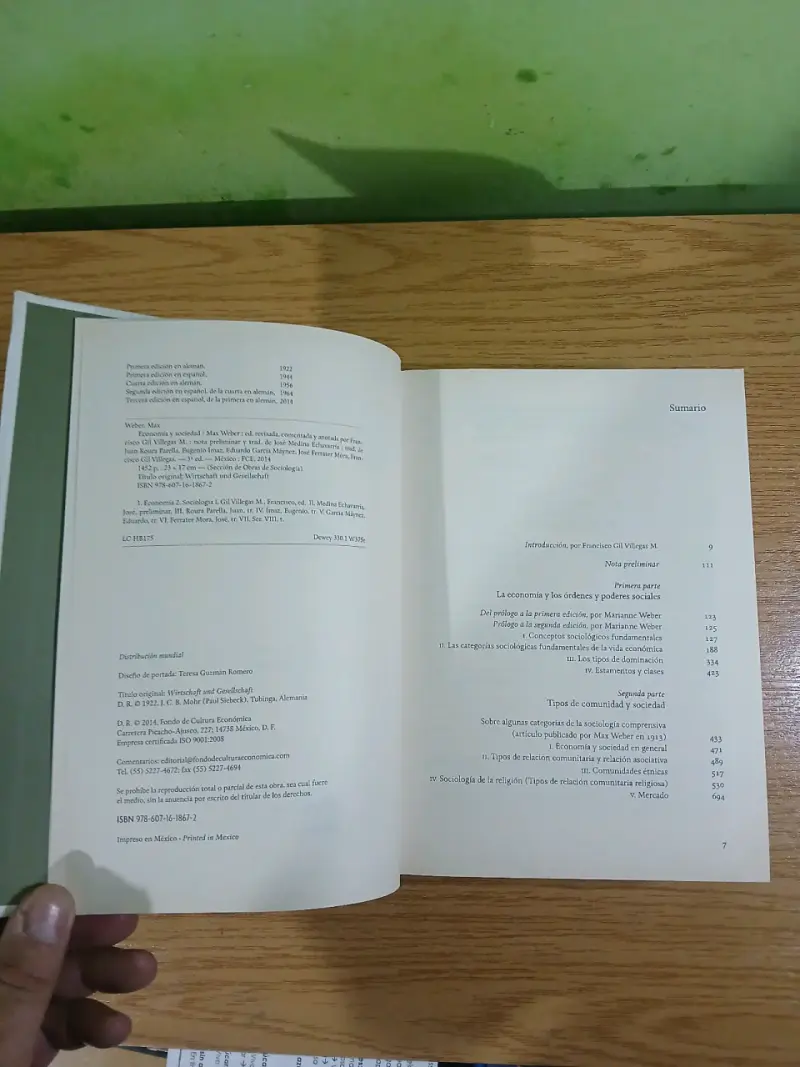 Libro Economía y Sociedad de Max Weber - 5