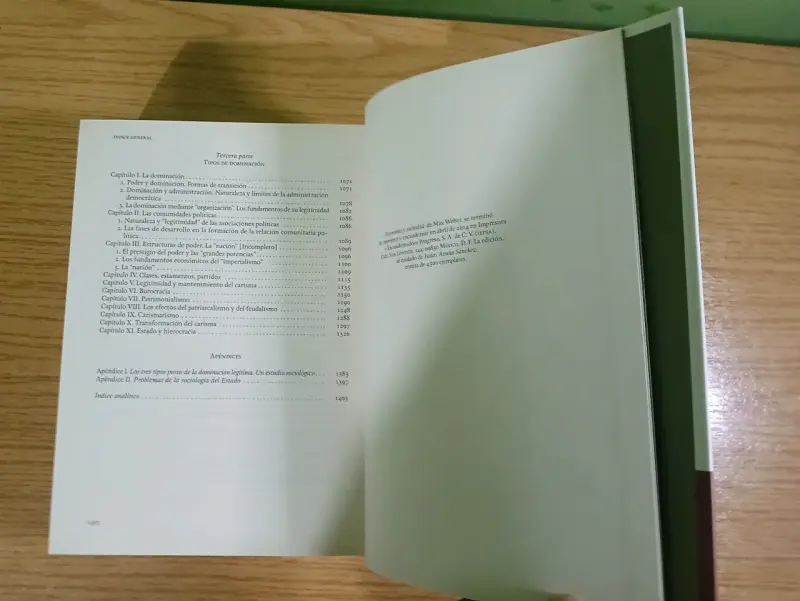 Libro Economía y Sociedad de Max Weber - 6