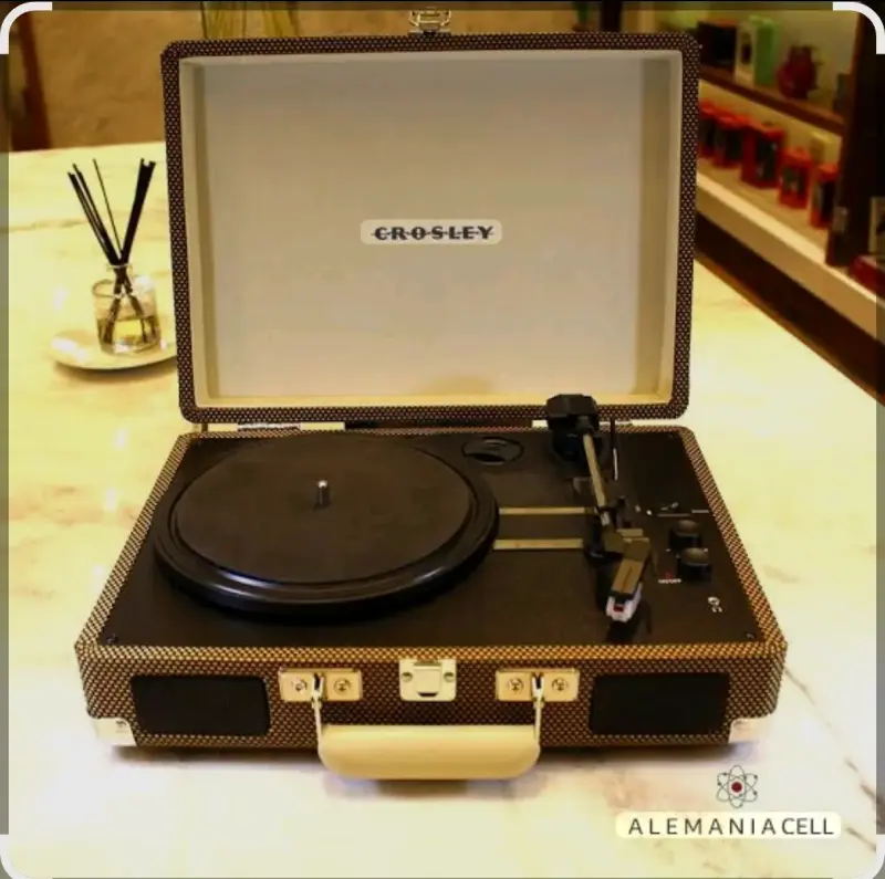 Tocadiscos portátil Crosley vintage
