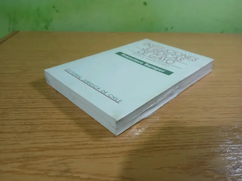 Libro Instituciones Jurídicas de Gayo por Francisco Samper - 3