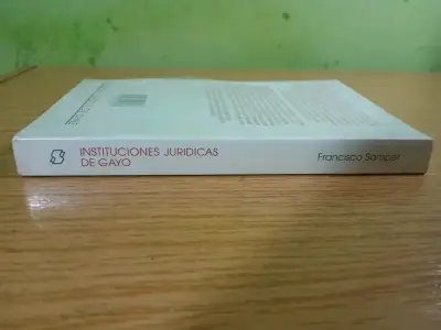 Libro Instituciones Jurídicas de Gayo por Francisco Samper - miniatura 5