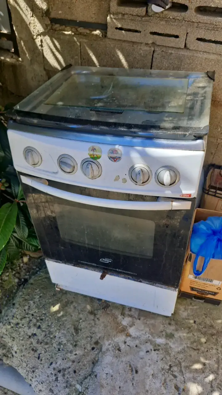 Cocina a gas con horno Fensa usada