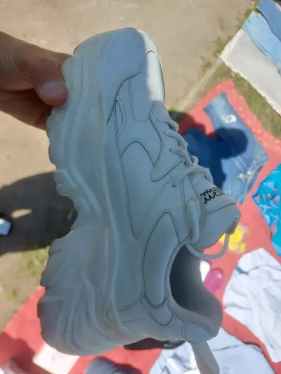Zapatillas deportivas blancas Cmoran talla 37 - miniatura 2
