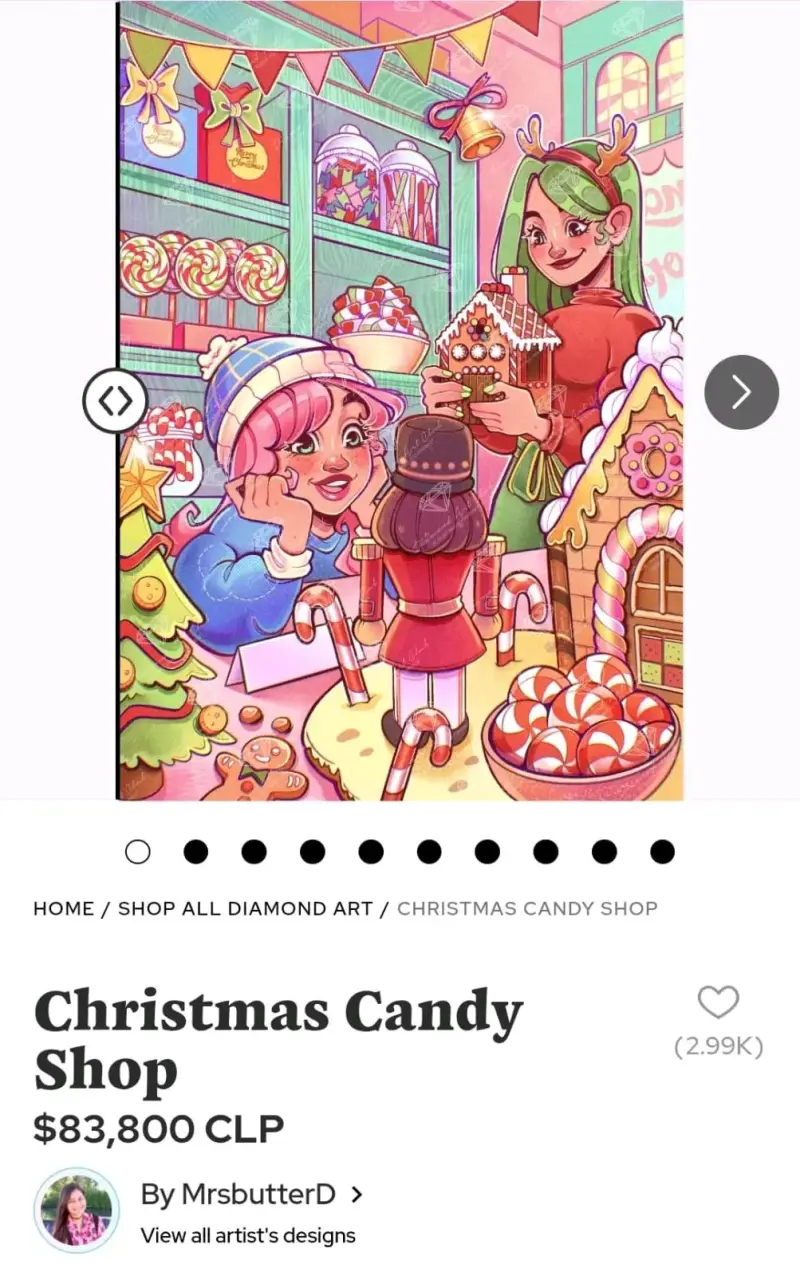Kit de Arte de Diamantes Navidad - 1